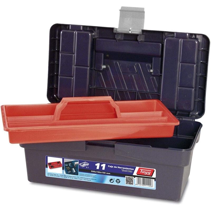 CAJA HERRAMIENTAS N 11 356X192X150MM TAYG