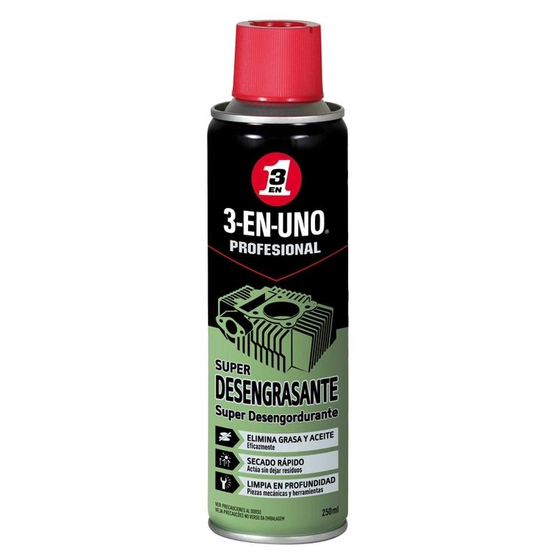 DESENGRASANTE SPRAY 250ML 3 EN 1