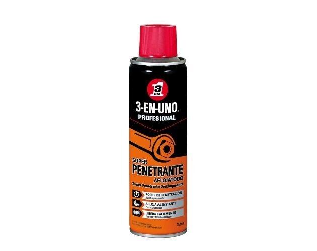 PENETRANTE AFLOJATODO SPRAY 250ML 3 EN 1