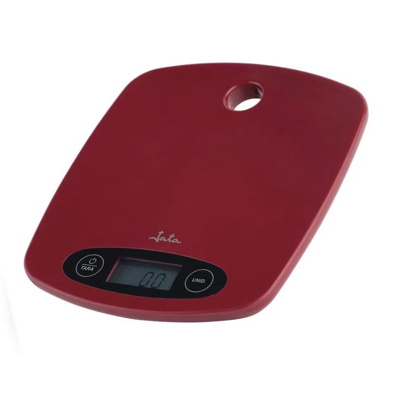 BALANZA COCINA ELECTRONICA 1 GR-5KG ROJA JATA