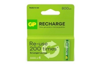 PILA RECARGABLE RECYKO 6LR61 9V 200MAH 1UND