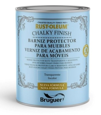 BARNIZ PARA MUEBLES CHALKY TRANSPARENTE 750ML