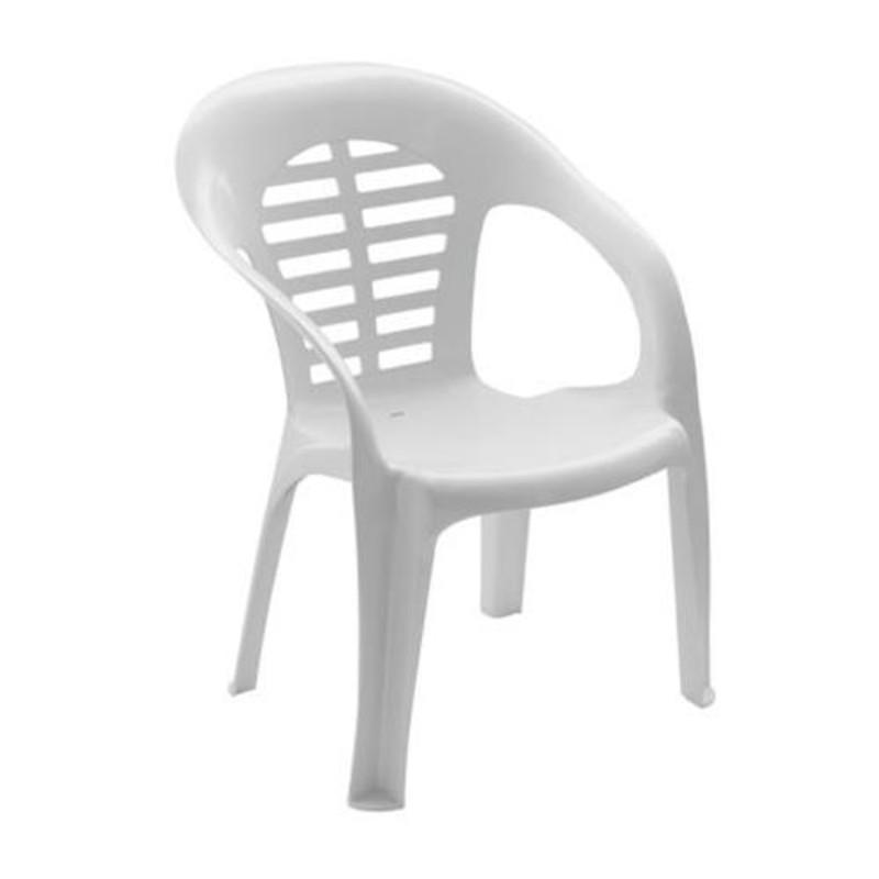 SILLON MONOBLOCK RESPALDO ALTO CONFORT BLANCA