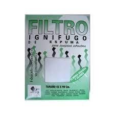 FILTRO CAMPANA  1 UNIDAD ESPUMA 60X45