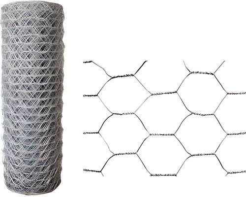 MALLA GALLINERO TRIPLE TORSION GALVANIZADO