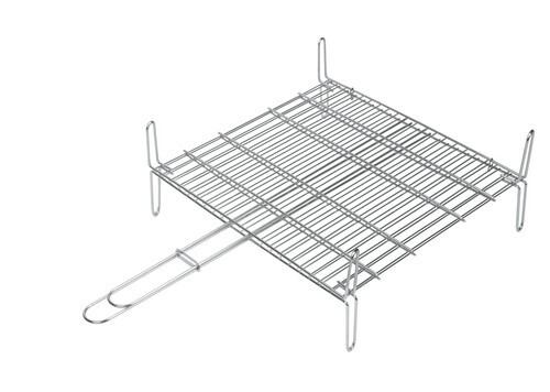 PARILLA DOBLE INOX REFORZADA 40X45X12CM+