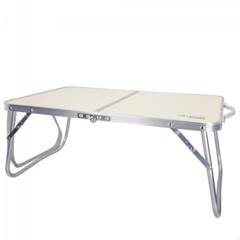 MESA CAMPING PLEGABLE ALUMINIO CON ASA 60X40X26CM