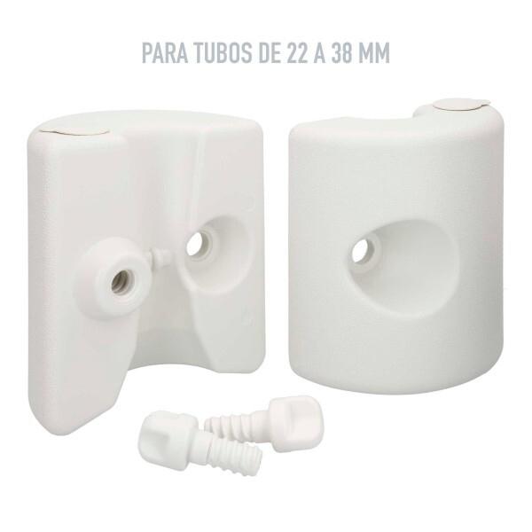 PACK SOPORTES CARPA RELLENABLES BLANCOS 4UDS