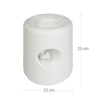 PACK SOPORTES CARPA RELLENABLES BLANCOS 4UDS