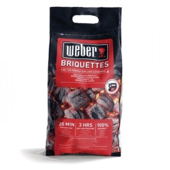 BRIQUETAS CARBON WEBER BARBACOAS 4KG