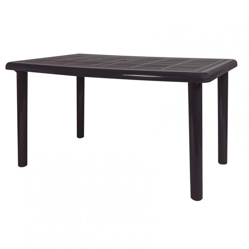 MESA OLOT RECICLADA GRIS 140X90 CMS