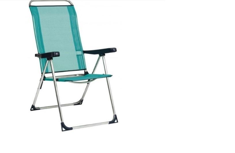 SILLON POSICIONES RESPALDO ALTO AZUL MULTIPOSICION