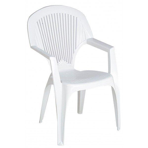SILLON MONOBLOCK EXTRA RESPALDO ALTO BLANCO