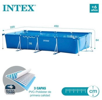 PISCINA PORTATIL 450X220X84CM 7127L