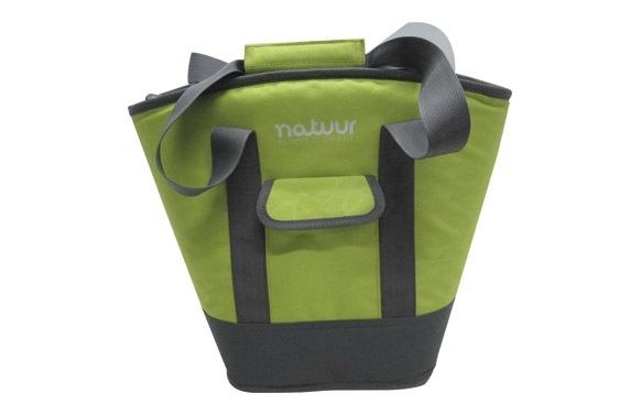 NEVERA FLEXIBLE BOLSO 15L VERDE/GRIS NATUUR