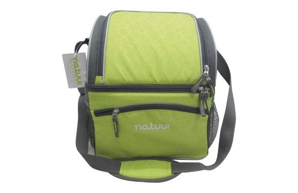 NEVERA FLEXIBLE 15L VERDE/GRIS NATUUR