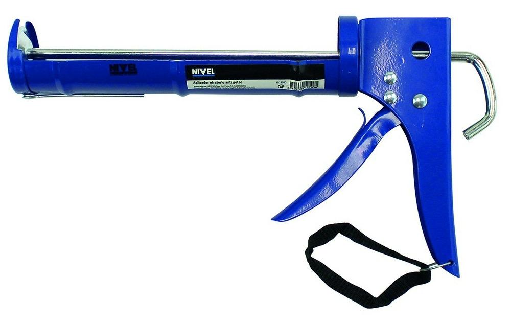 PISTOLA SILICONA ANTIGOTEO CREMALLERA REFOR NIVEL