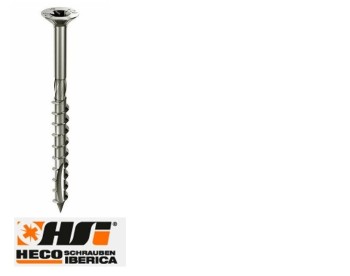 TIRAFONDO POWER CUT CINC TORX HECCO