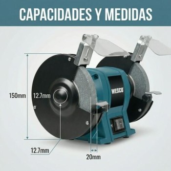 ESMERILADORA 150MM 250W WESCO
