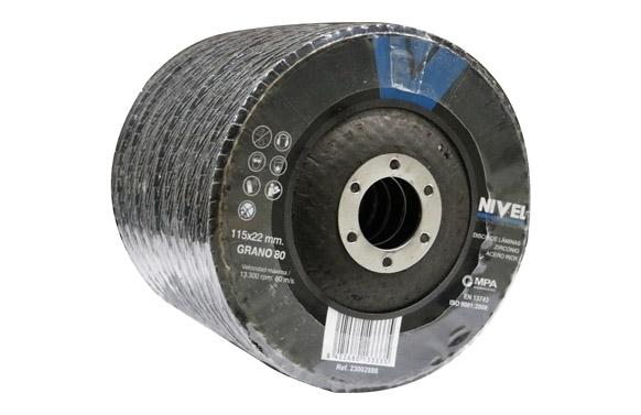 DISCO LAMINAS ZIRCONIO 115X1 GR120 NIVEL