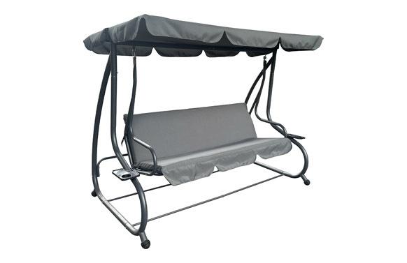BALANCIN CAMA RELAX  GRIS ANTRACITA 3 PLAZAS