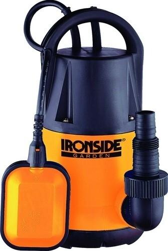BOMBA SUMERGIBLE A LIMPIAS 550W 11000L/H IRONSIDE GARDEN