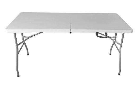 MESA COLECTIVIDAD RESINA PLEGABLE 150X70X74CM