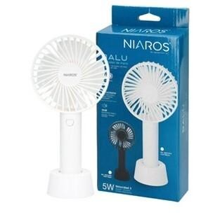 VENTILADOR MINI MANO BALU BLANCO