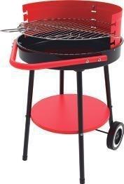 BARBACOA CARBON REDONDA C/RUEDAS 47X35X56CM NATUUR