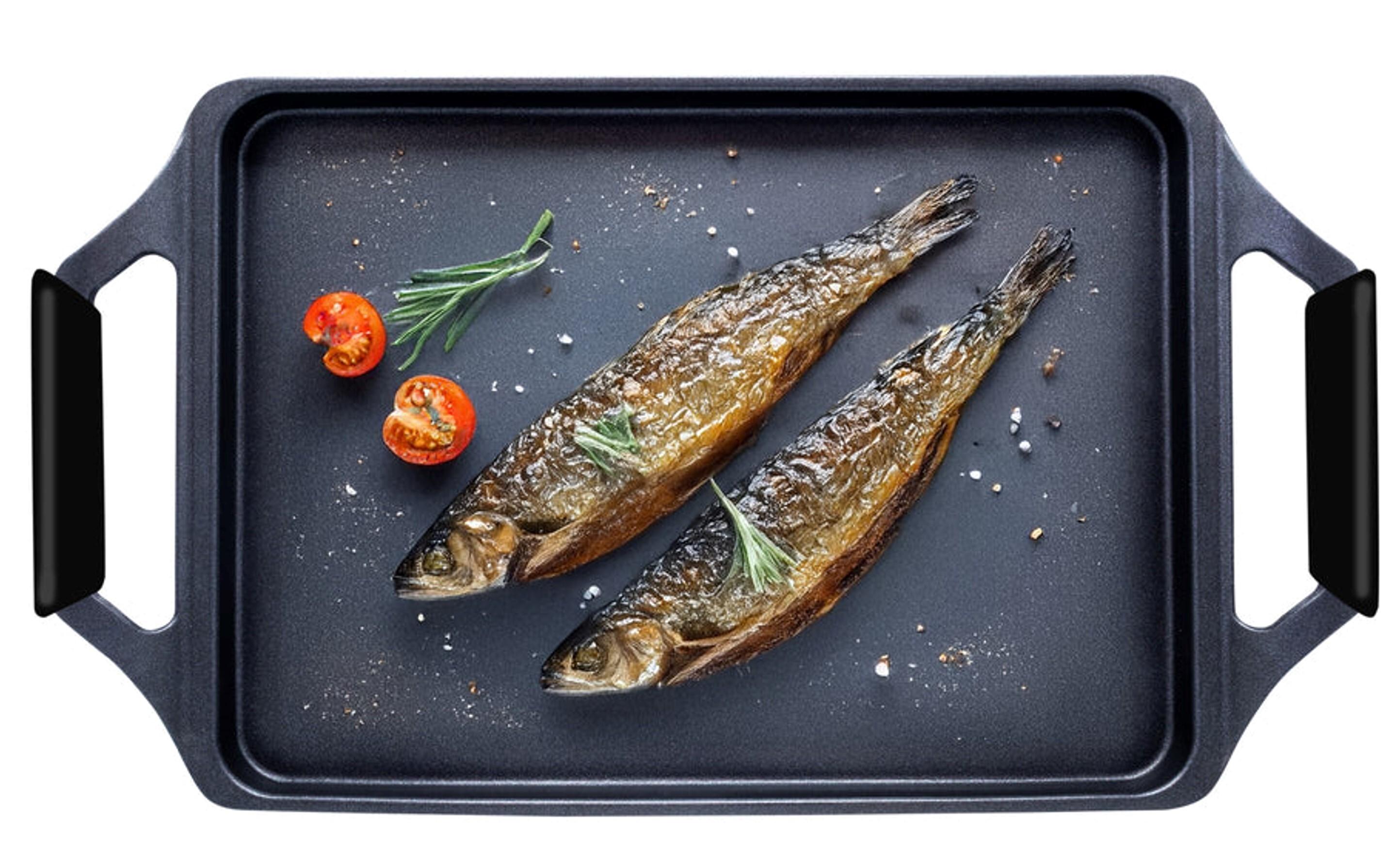 PLANCHA  FULL INDUCTION 26X43CM