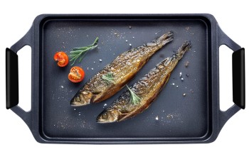 PLANCHA  FULL INDUCTION 26X43CM
