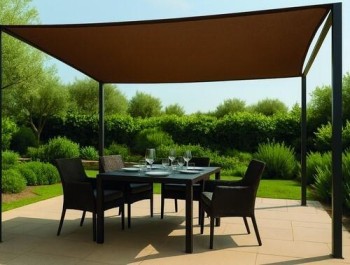MALLA OCULTACION SOMBREO 230GR MARRON 2X5M NATUUR