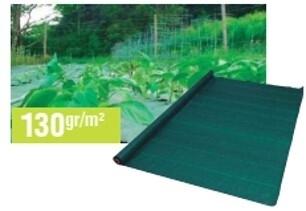 MALLA  ANTIHIERBA 130GR 1X10M VERDE NATUUR