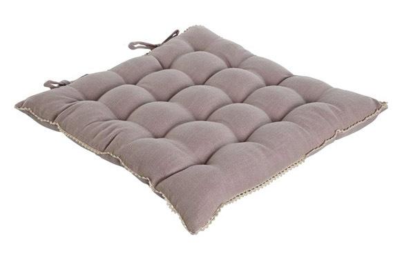 COJIN SILLA GRIS CLARO 42X42X6CM PANAMA