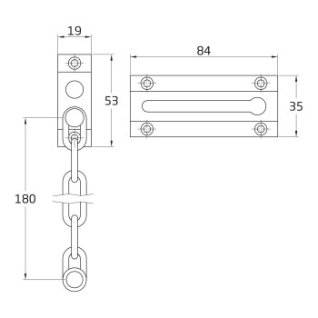 CADENA SEGURIDAD Nº1 LATON