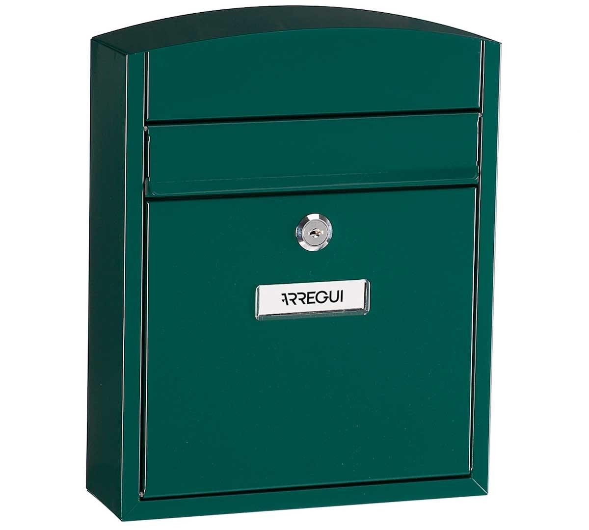 BUZON EXTERIOR ACERO COMPACT VERDE