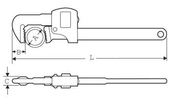 LLAVE STILLSON SUPER-EGO 121