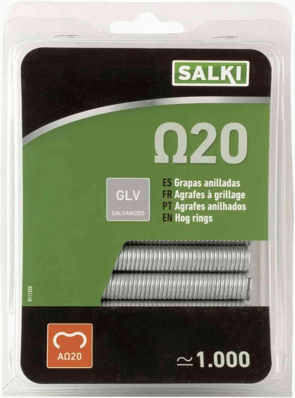 GRAPA CERCAS A-20 GALVANIZADA (BL200UN) SALKI