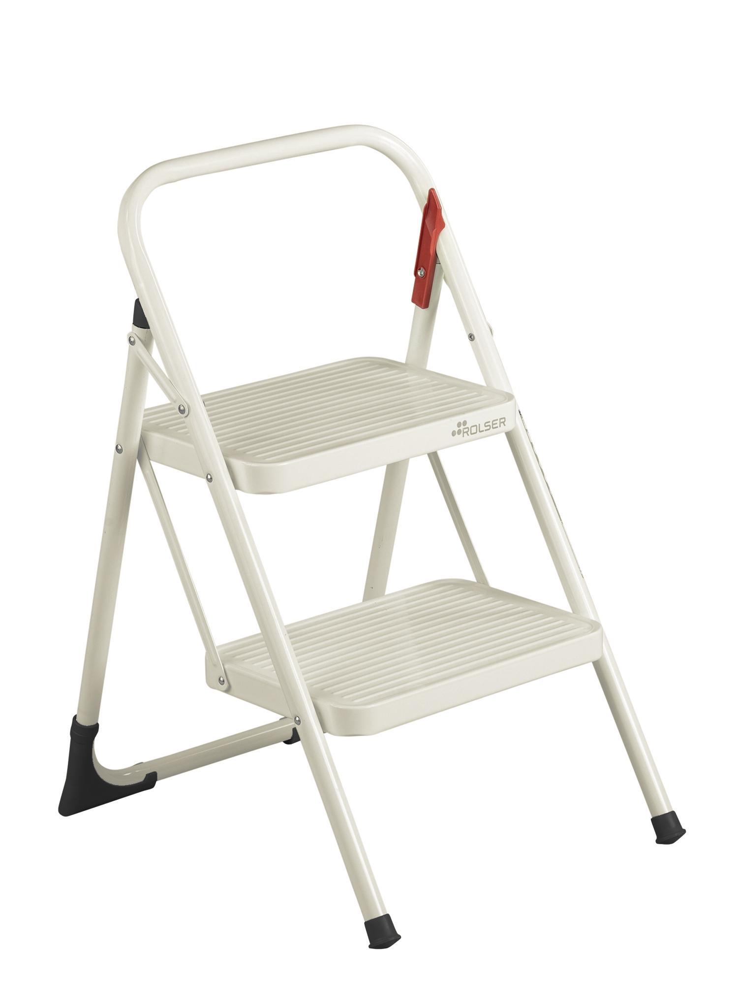 TABURETE ESCALERA BLANCO M-10 ROLSER