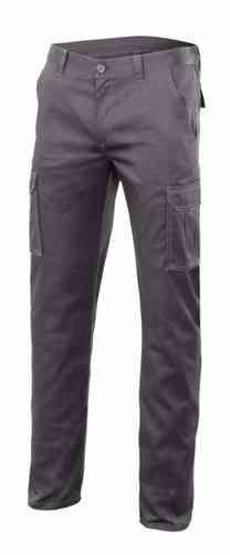 PANTALON VELILLA STRETCH GRIS