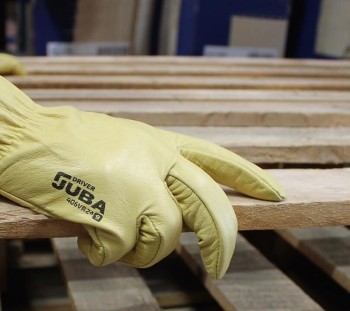 GUANTE VACUNO AMARILLO EN BOLSA JUBA