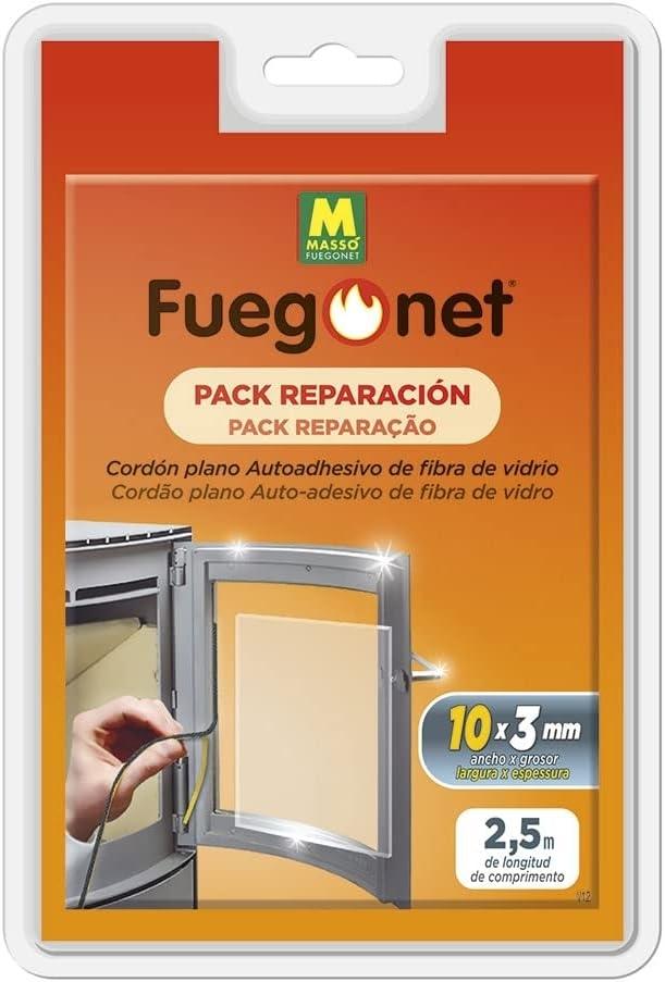 PACK CORDON PLANO AUTOADHESIVO FIBRA VIDRIO 10MM