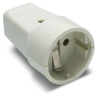 BASE MOVIL TT 16A-250V BLANCO 2101