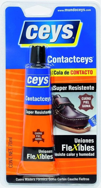 PEGAMENTO CONTACTCEYS TRANSPARENTE TUBO