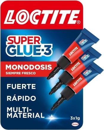 PEGAMENTO LOCTITE SUPER GLUE 3 MINI TRIO