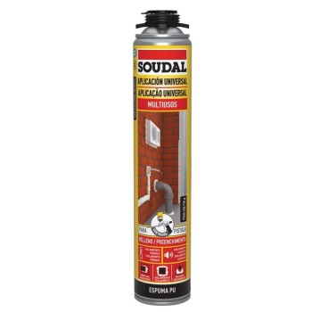 ESPUMA POLIURETANO SOUDAL 750ML