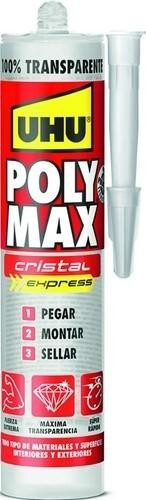 ADHESIVO MONTAJE SELLADOR POLY MAX EXPRESS CRISTAL
