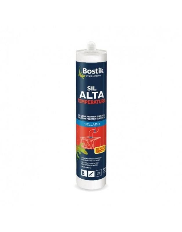 SILICONA NEUTRA ALTA TEMPERATURA 280 ML BOSTIK