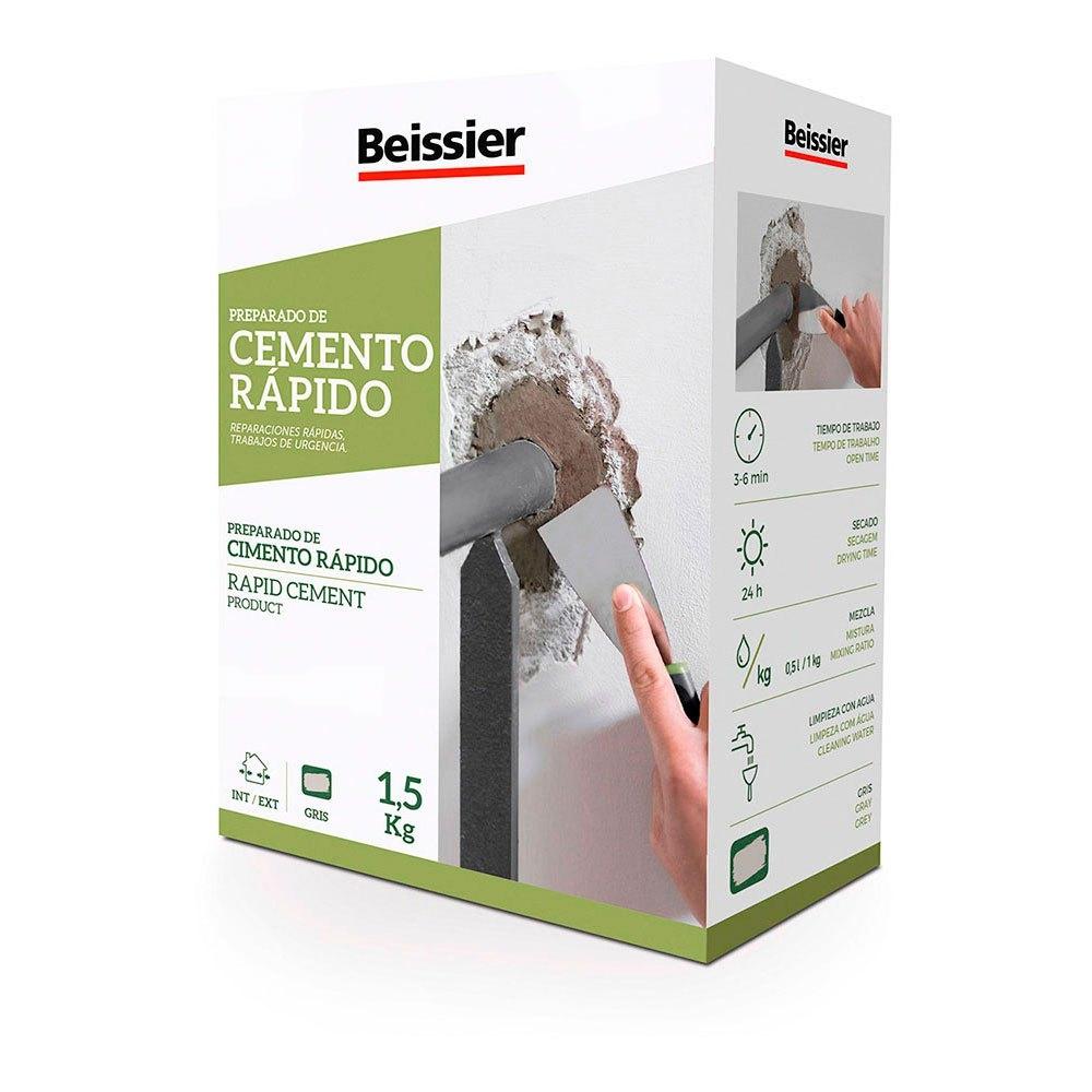 CEMENTO RAPIDO GRIS BEISSIER 1.5 KG