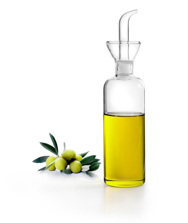 ACEITERA CILINDRICA CRISTAL 500ML